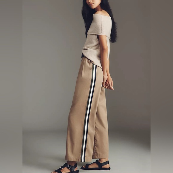 Maeve Pants - Maeve Pleated Trouser Track Pants
